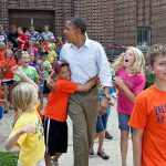 Obama's daily poll numbers have been tracking between 48 to 51%.