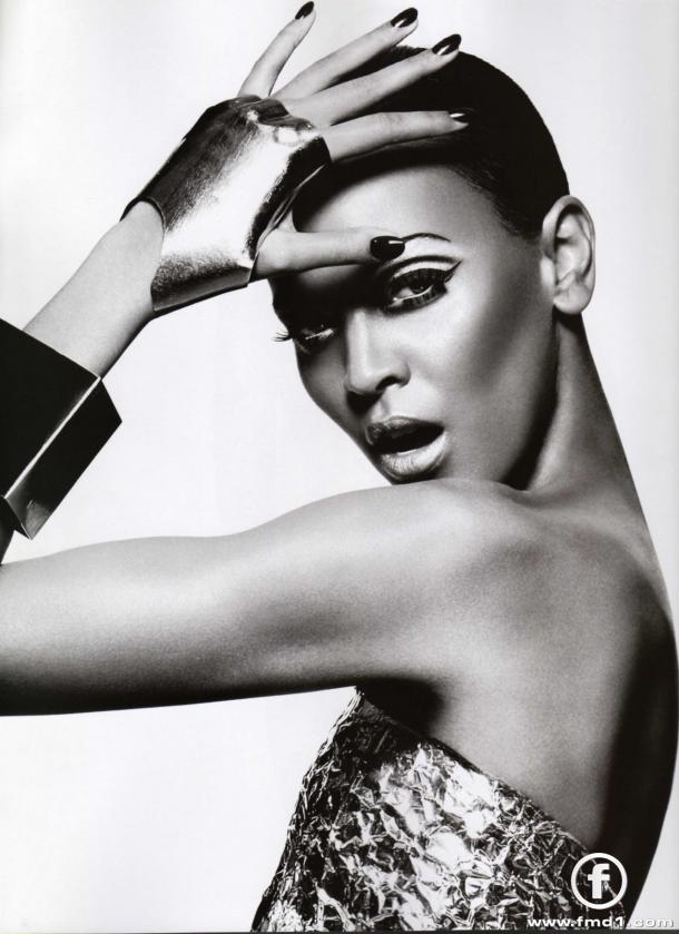 Ethiopia's Liya Kebede is our model of the day