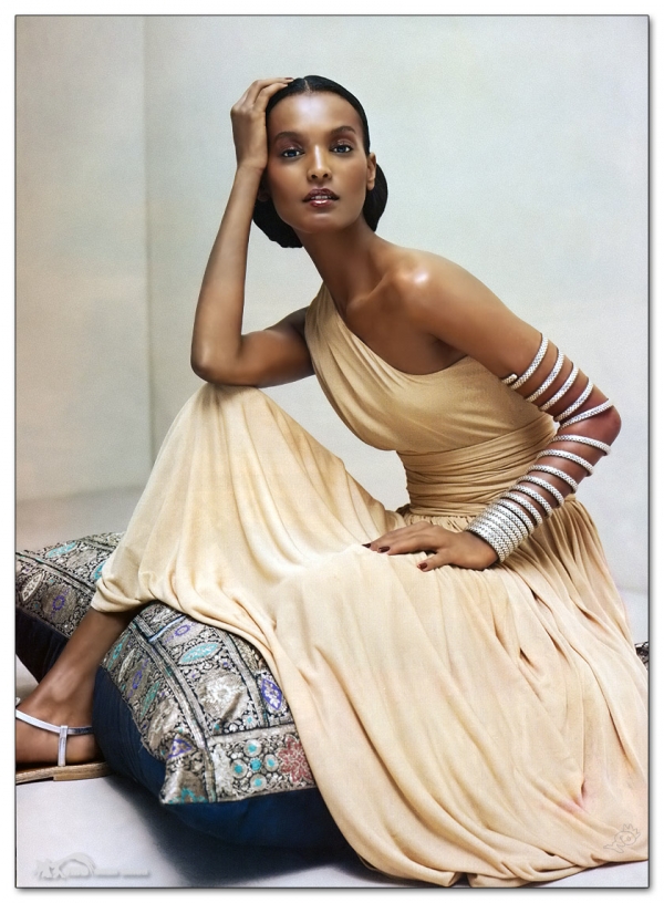 Ethiopia's Liya Kebede is our model of the day