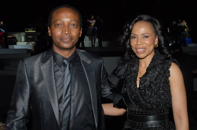 Patrice Motsepe with his wife Precious